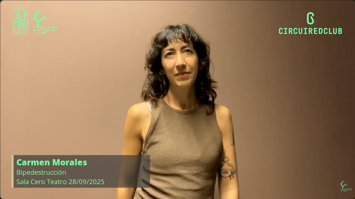 Bipedestrucción || CircuiRedClub || Sala Cero || 28 de septiembre de 2025